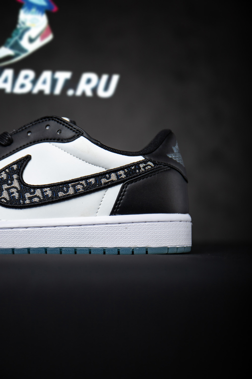 Dior & Nike Air Jordan 1 Low OG”Black/Oblique”