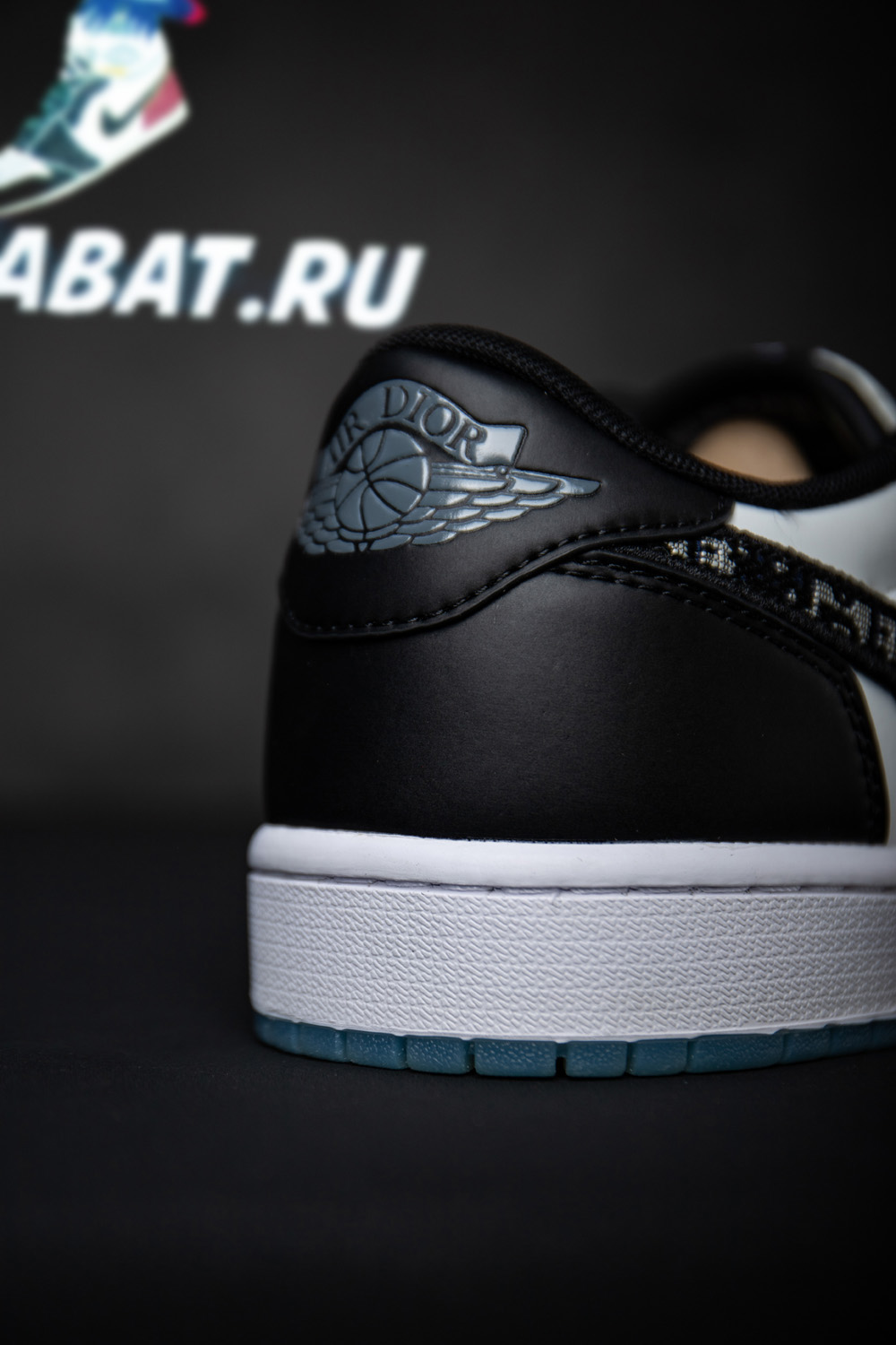 Dior & Nike Air Jordan 1 Low OG”Black/Oblique”