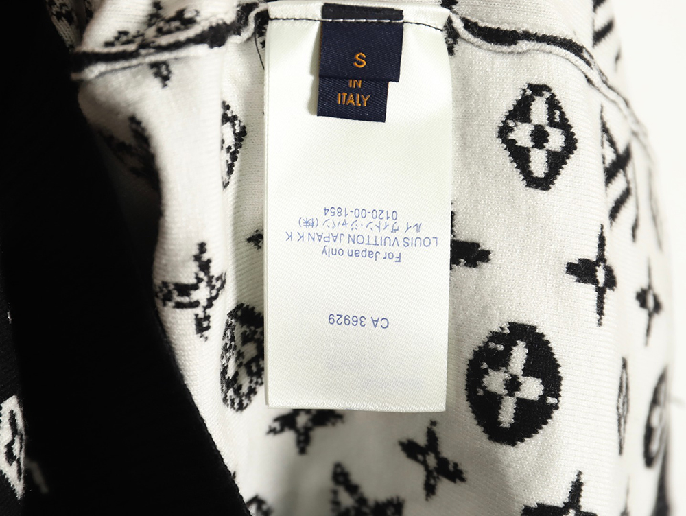 Louis Vuitton all over printed old flower starry sky gradient knitted sweater TSK1
