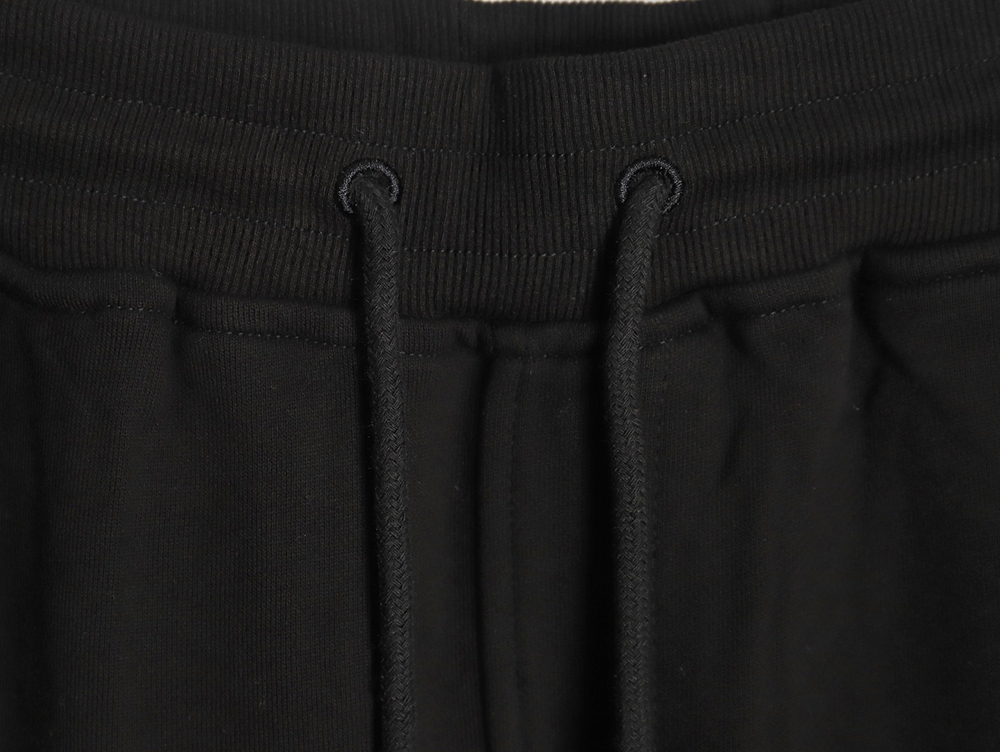 Chrome Heart leather cross logo trousers