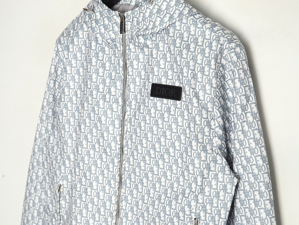 Dior all over print presbyopia hooded jacket