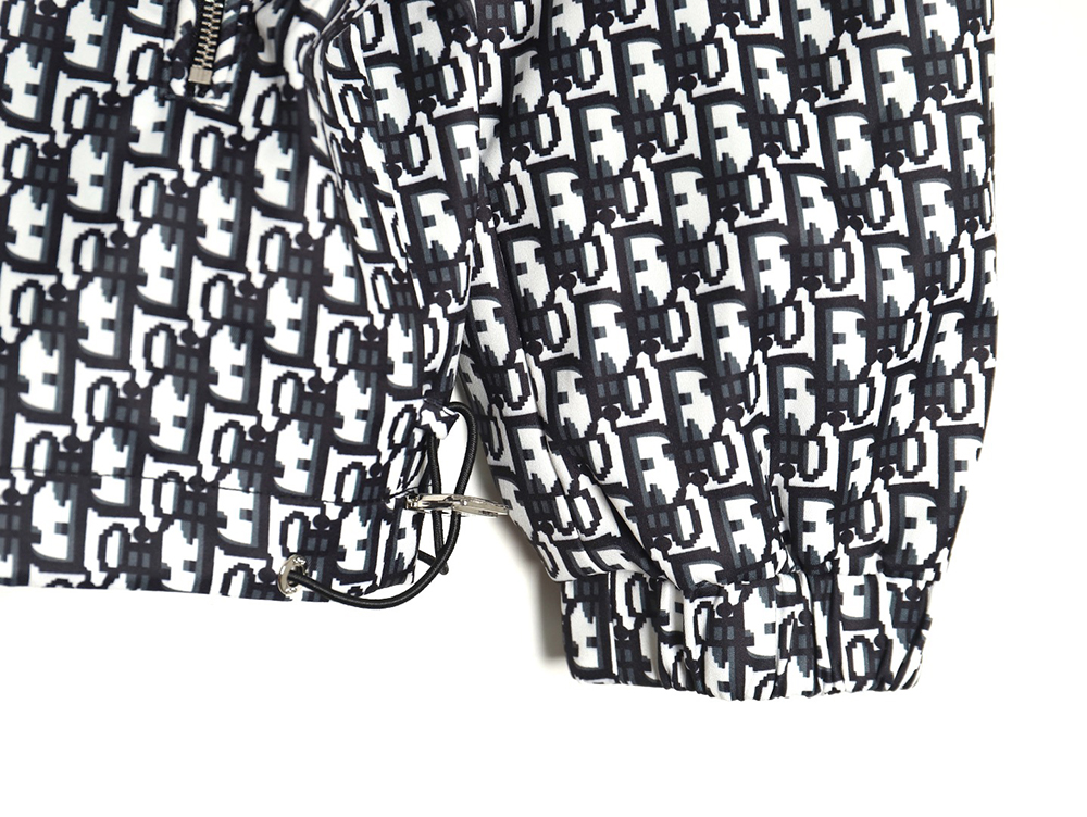 Dior all over print presbyopia hooded jacket TSK1