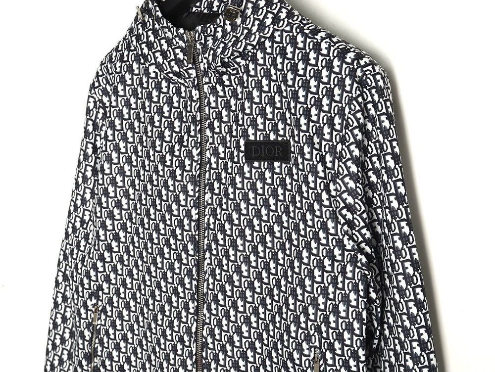 Dior all over print presbyopia hooded jacket TSK1