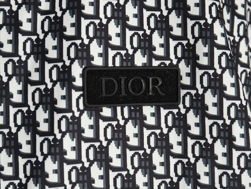 Dior all over print presbyopia hooded jacket TSK1