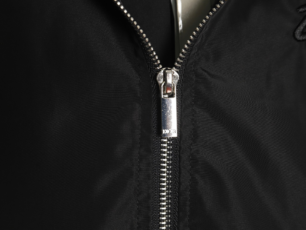 Dior embroidered letters small wasp hooded jacket TSK2