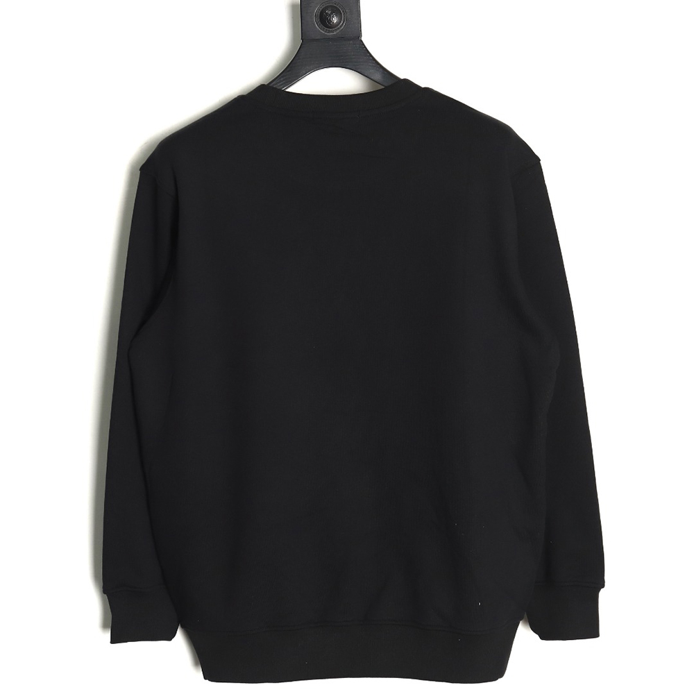 Hermes logo print crew neck sweatshirt TSK1
