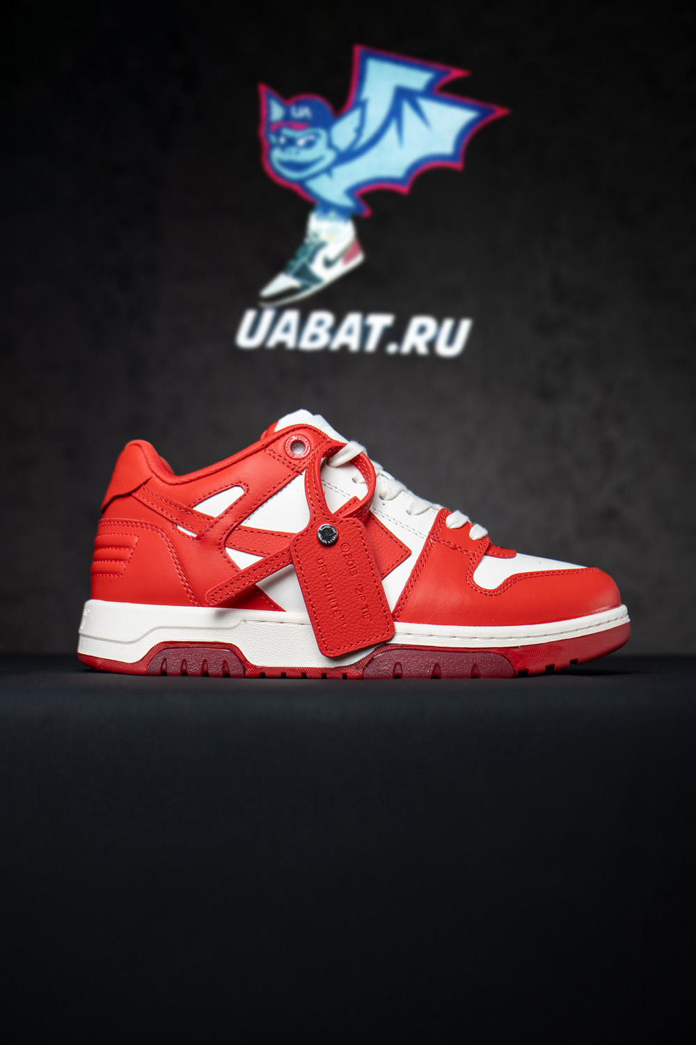 Off-White Out of Office 'Bright Red White'