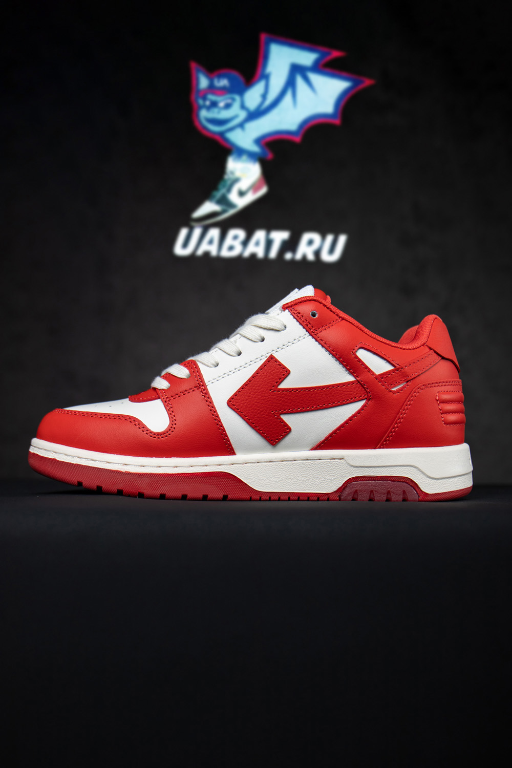 Off-White Out of Office 'Bright Red White'