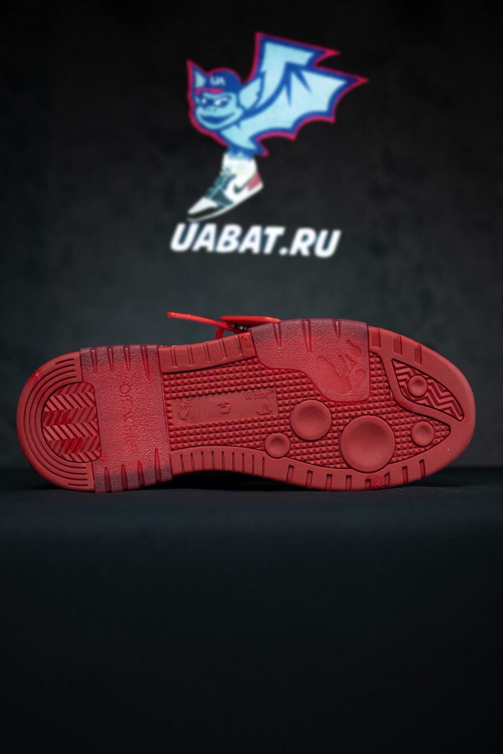Off-White Out of Office 'Bright Red White'