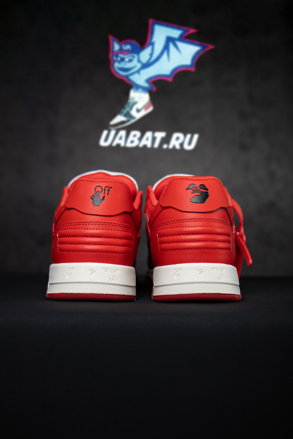 Off-White Out of Office 'Bright Red White'