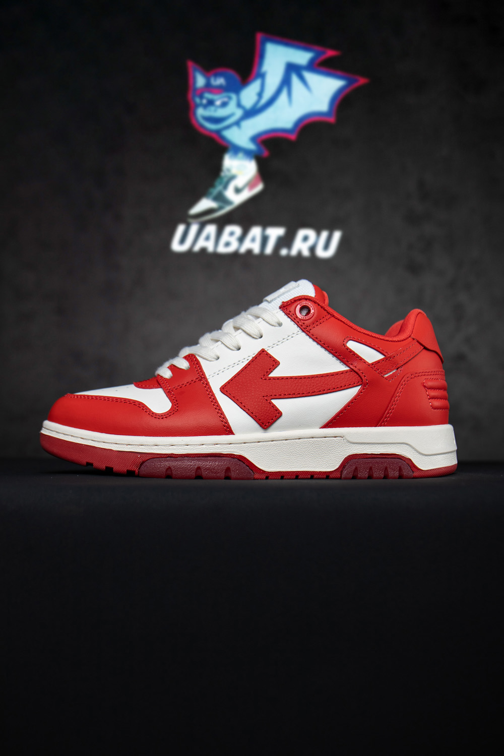 Off-White Out of Office 'Bright Red White'