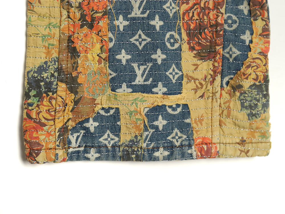 Louis Vuitton vintage rose denim trousers