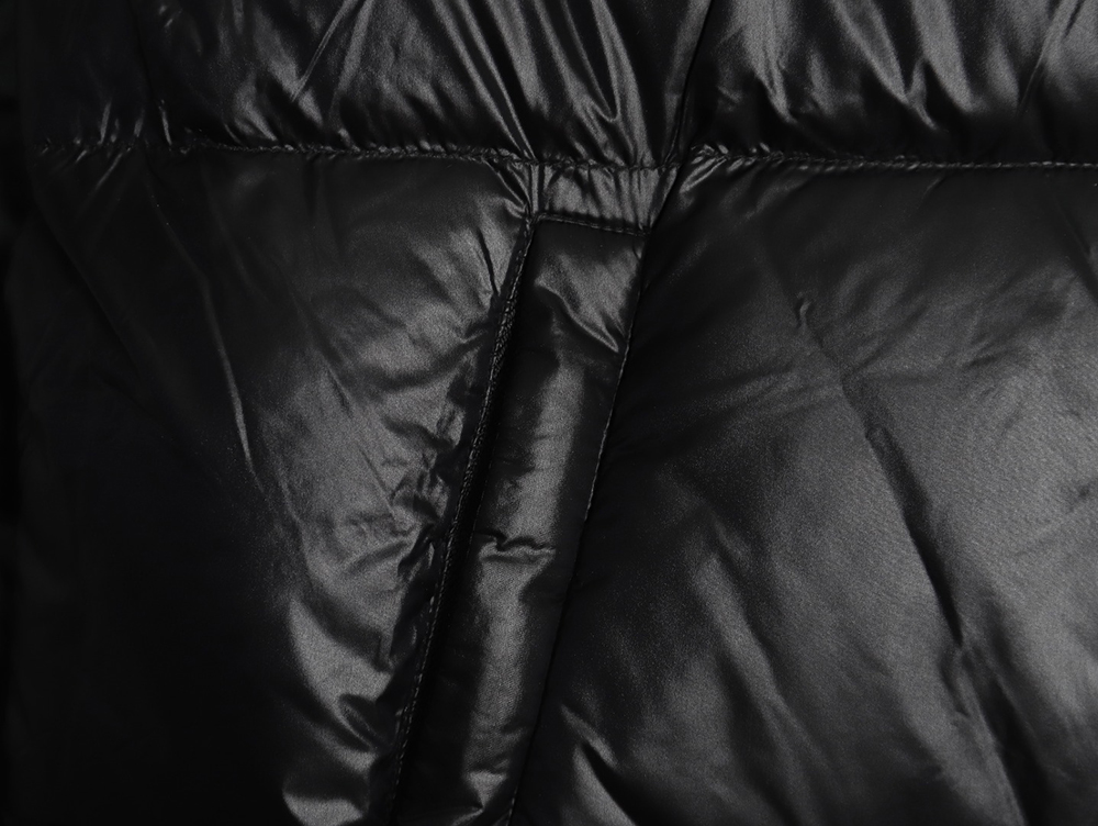 Prada glossy printed bread down jacket