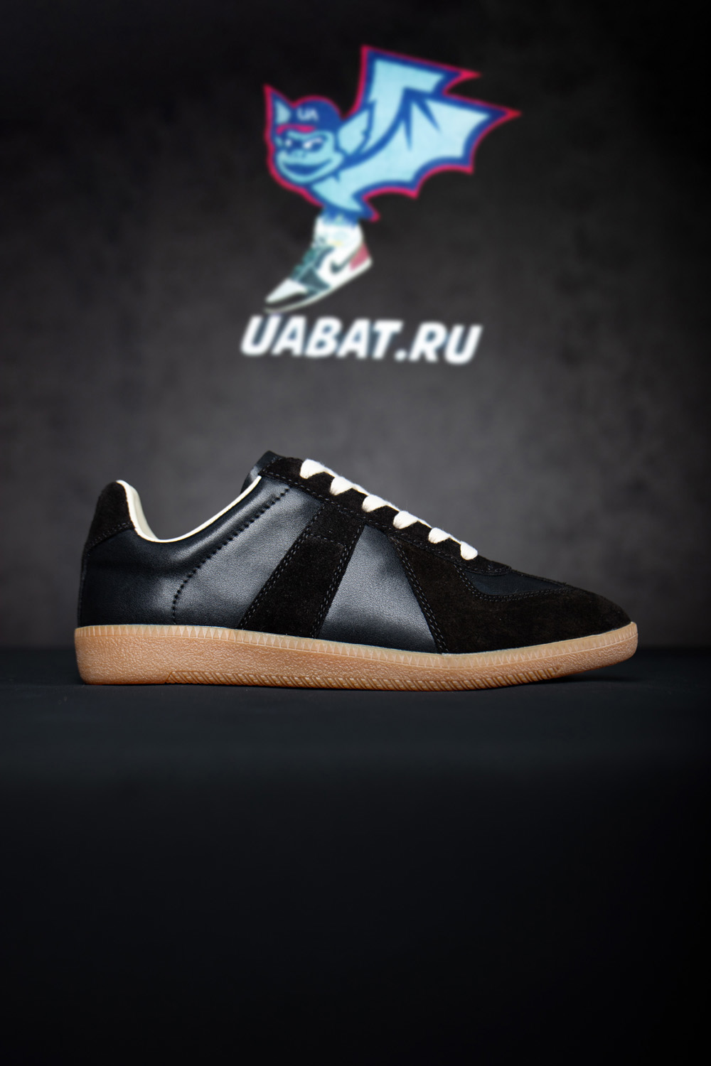 Maison Margiela Replica German Army Trainer Black Gum