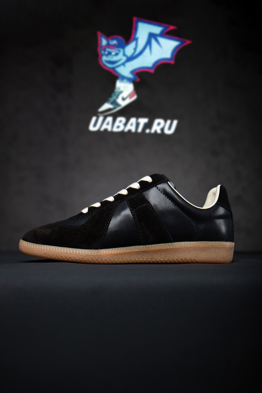 Maison Margiela Replica German Army Trainer Black Gum