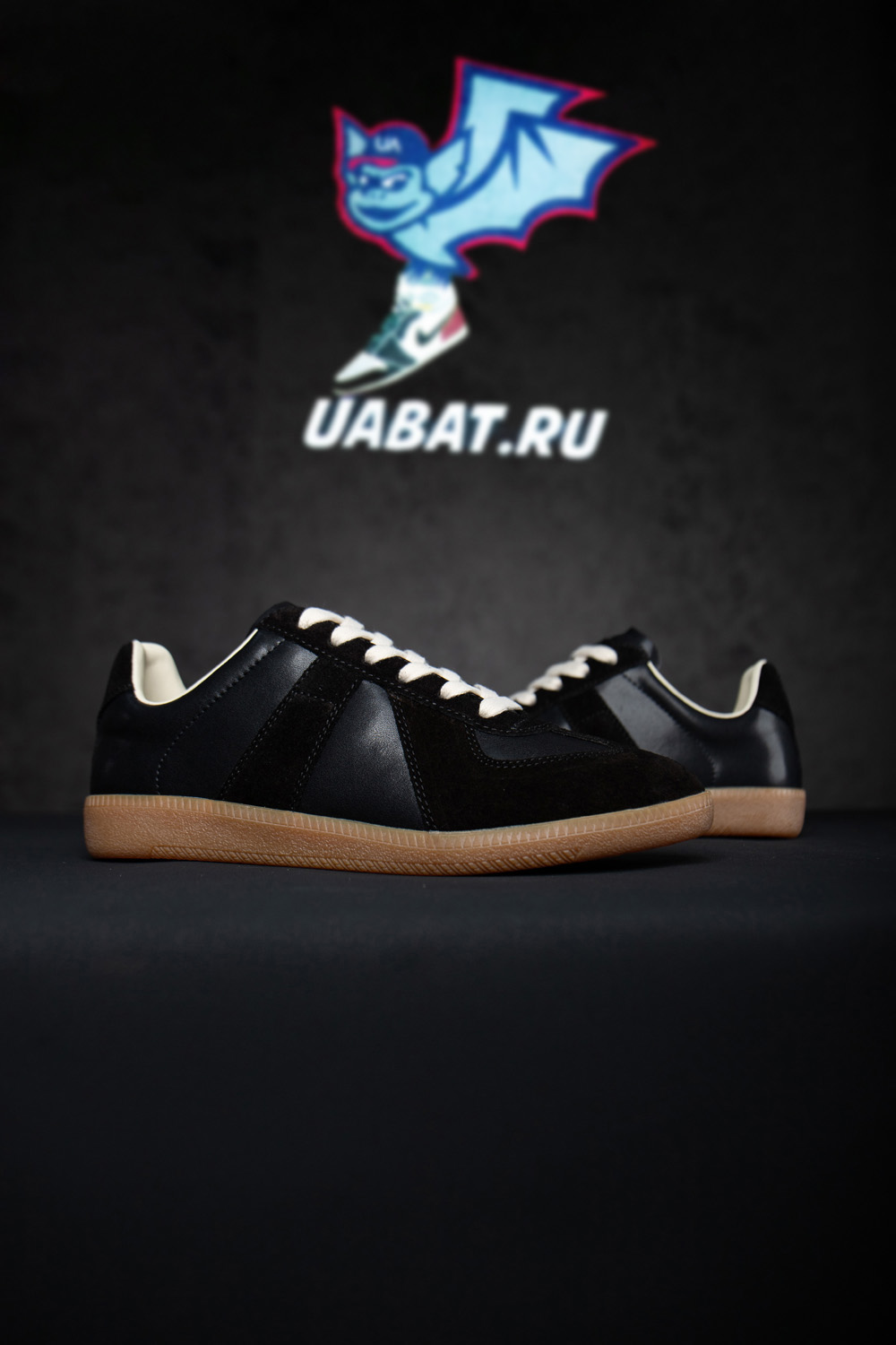 Maison Margiela Replica German Army Trainer Black Gum