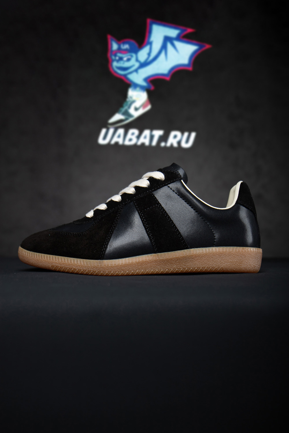 Maison Margiela Replica German Army Trainer Black Gum