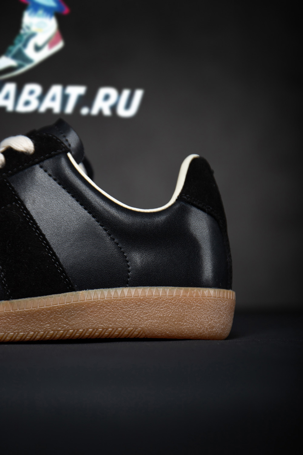 Maison Margiela Replica German Army Trainer Black Gum