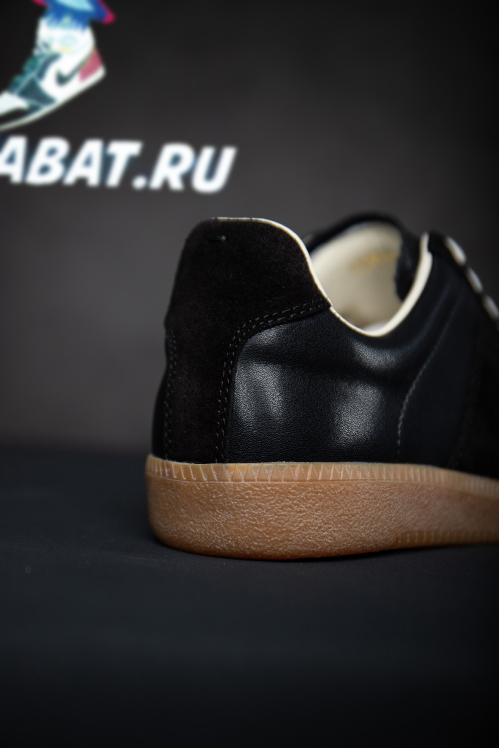 Maison Margiela Replica German Army Trainer Black Gum