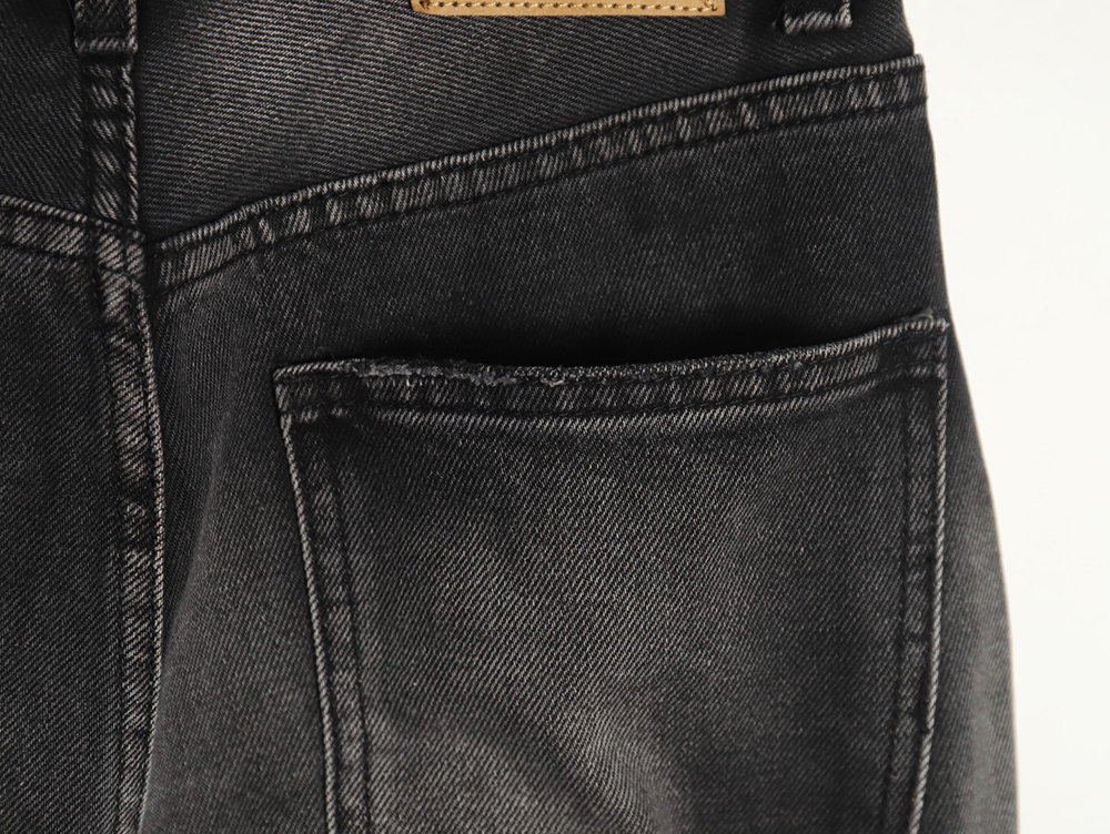 Celine Bull King Destroyed Jeans