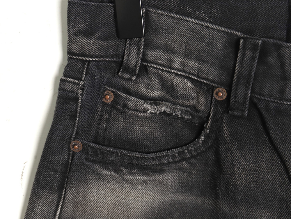 Celine Bull King Destroyed Jeans