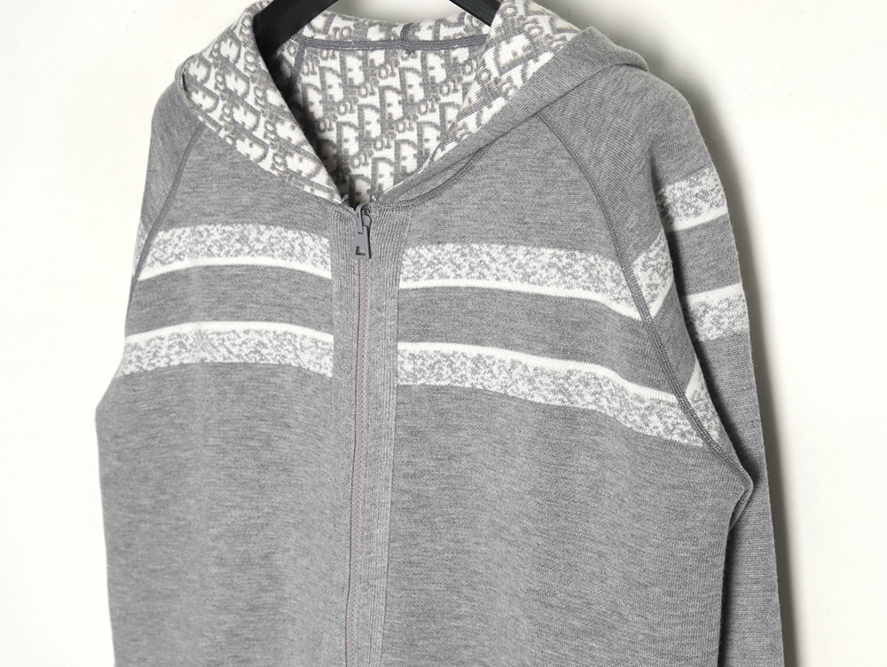 Dior presbyopia jacquard knitted cashmere double-sided jacket