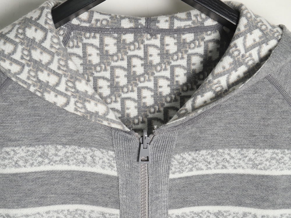 Dior presbyopia jacquard knitted cashmere double-sided jacket