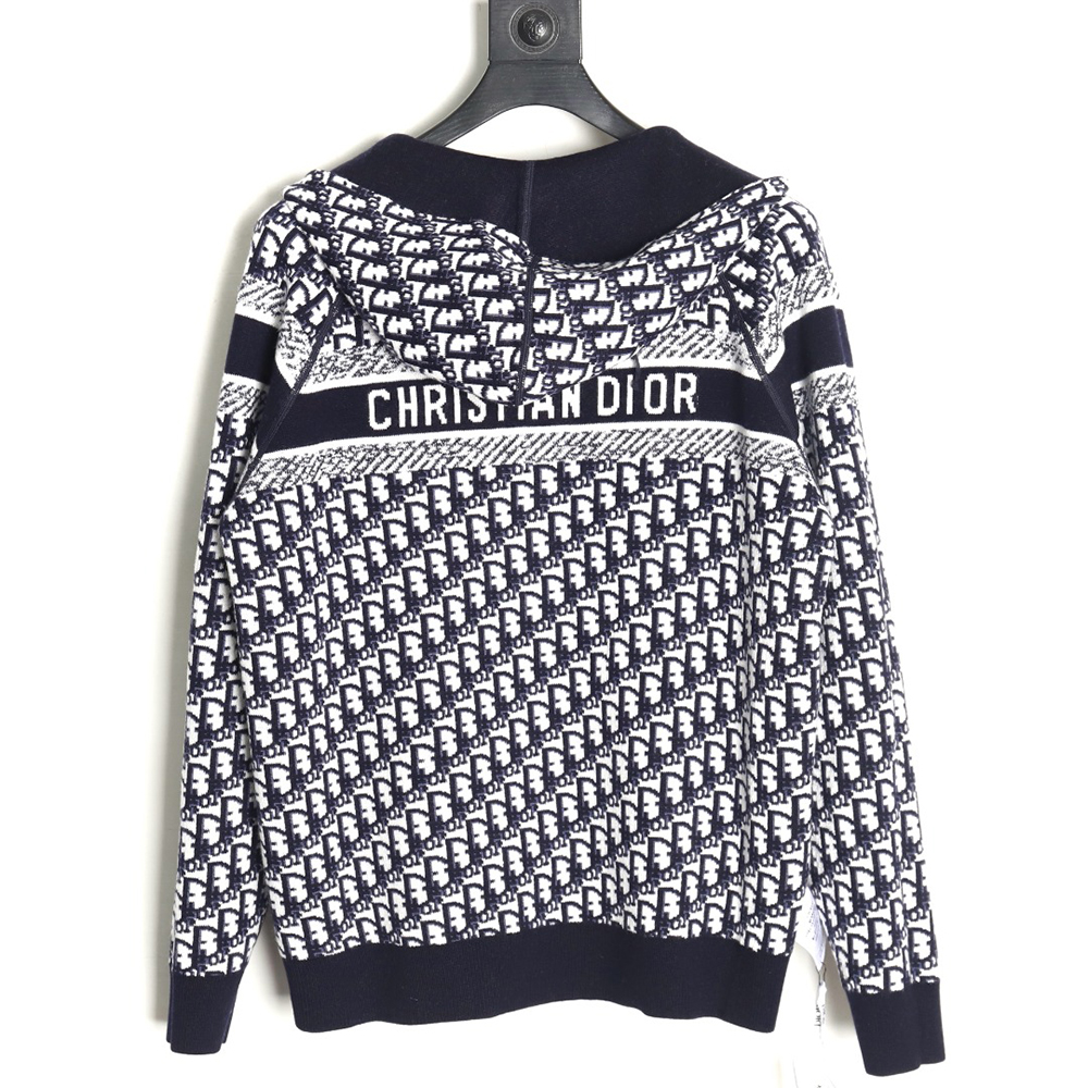 Dior presbyopia jacquard knitted cashmere double-sided jacket TSK1