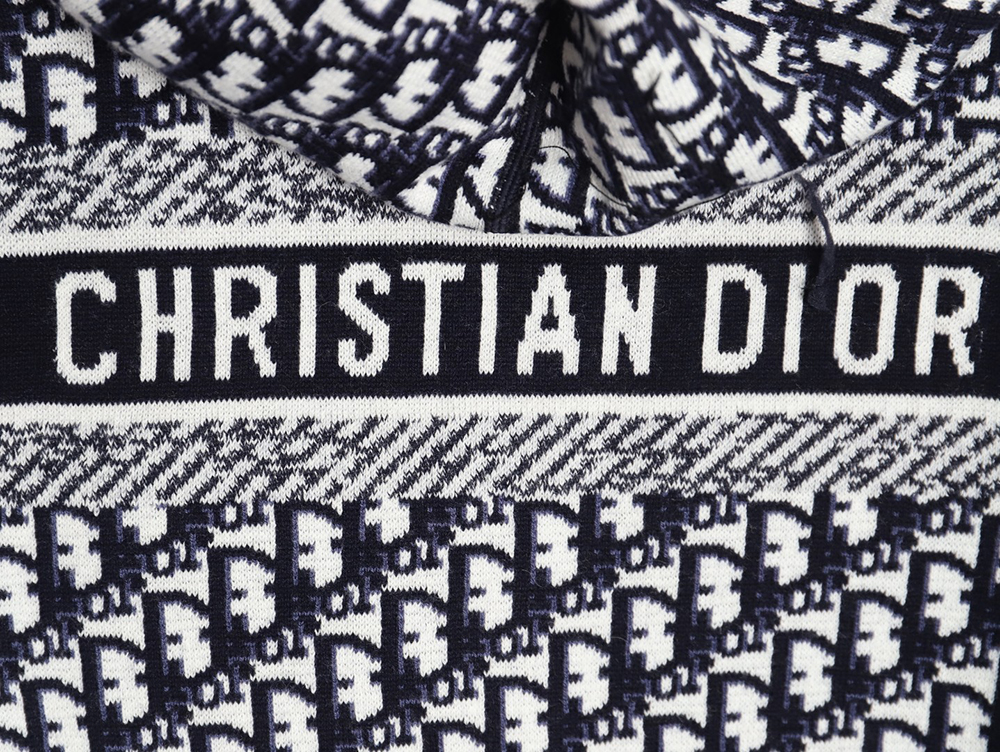 Dior presbyopia jacquard knitted cashmere double-sided jacket TSK1