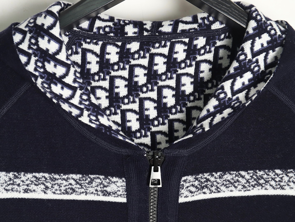 Dior presbyopia jacquard knitted cashmere double-sided jacket TSK1