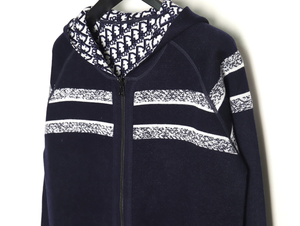 Dior presbyopia jacquard knitted cashmere double-sided jacket TSK1