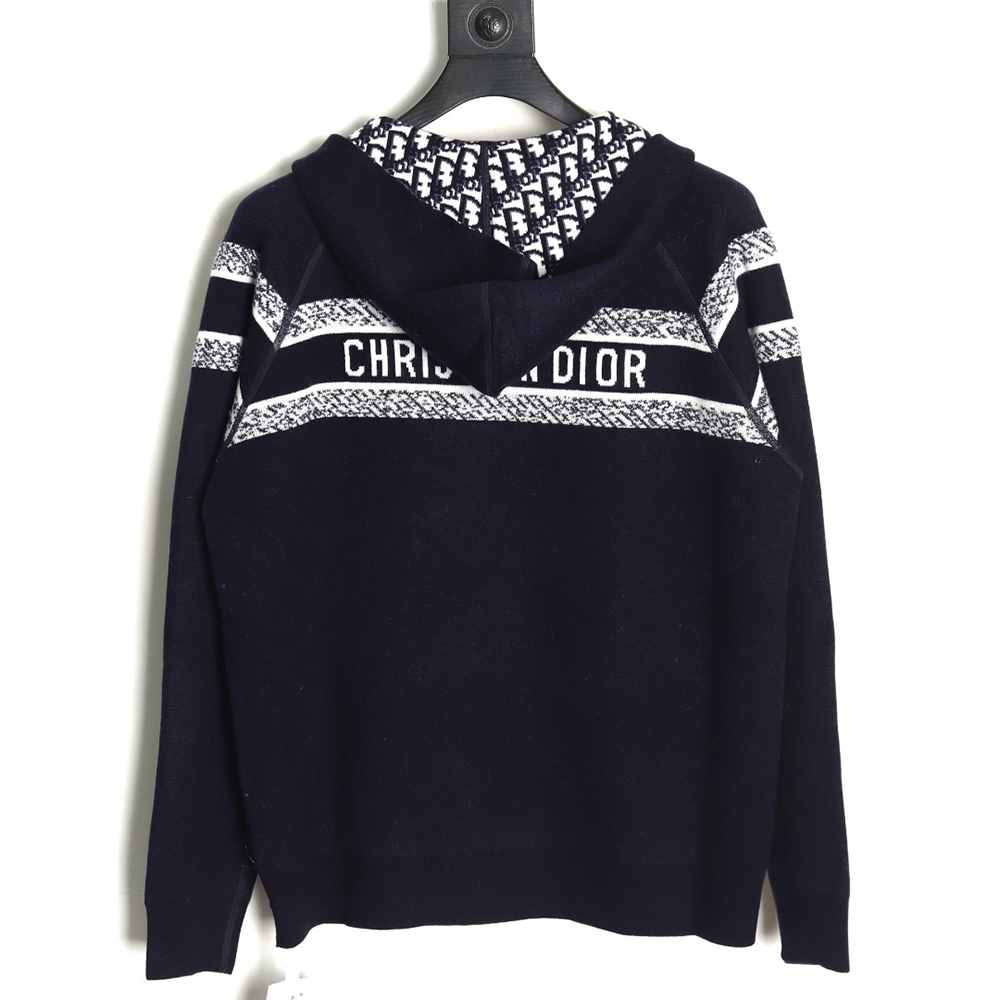 Dior presbyopia jacquard knitted cashmere double-sided jacket TSK1