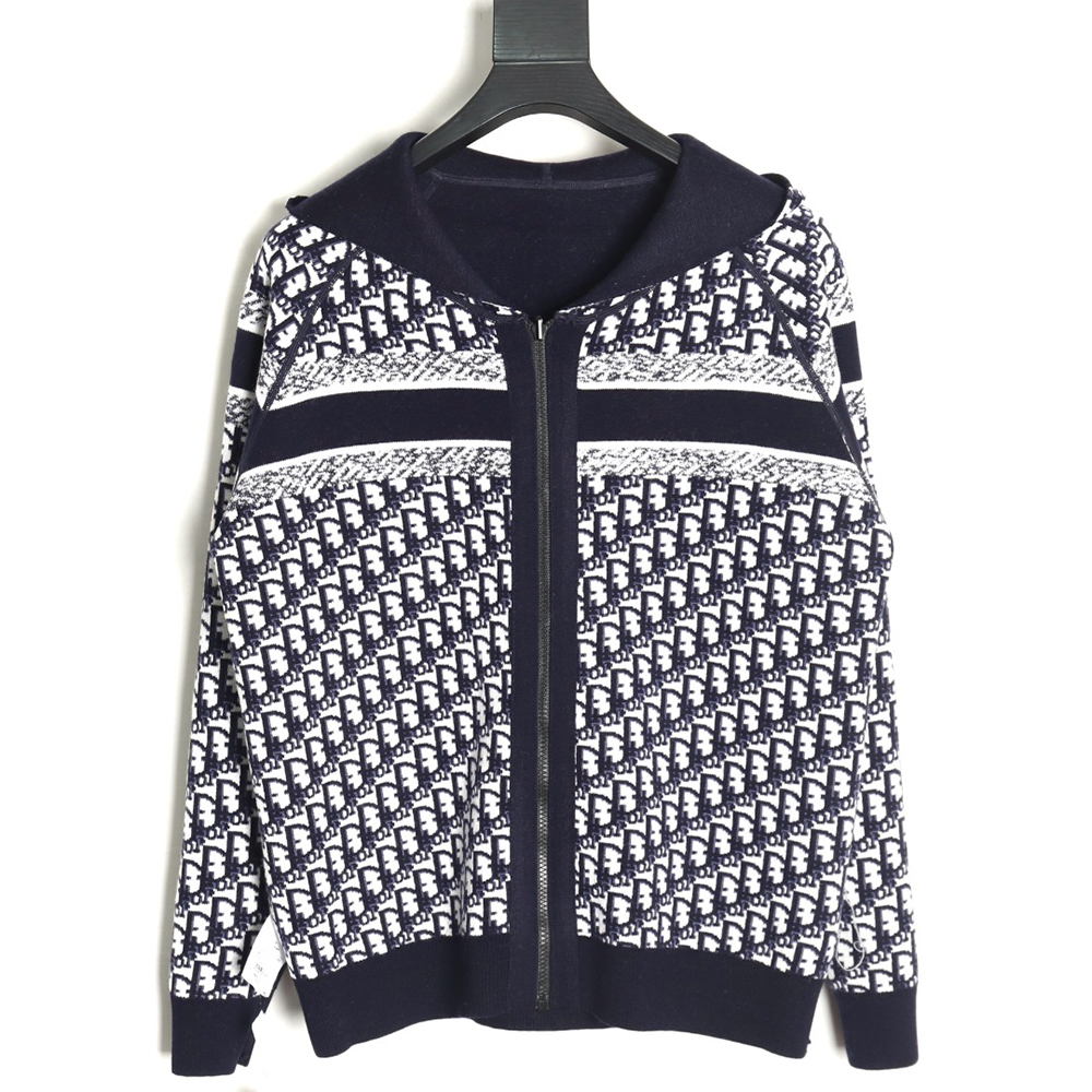 Dior presbyopia jacquard knitted cashmere double-sided jacket TSK1