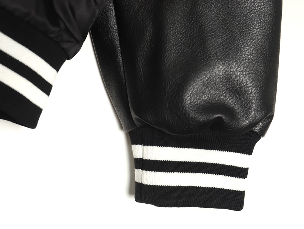 Prada removable hood regenerated nylon bomber jacket