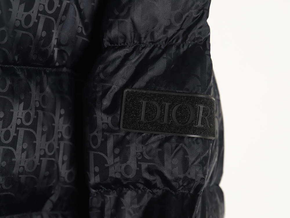Dior full print old flower down jacket