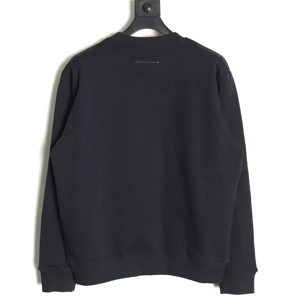 Maison Margiela graffiti print crewneck sweatshirt