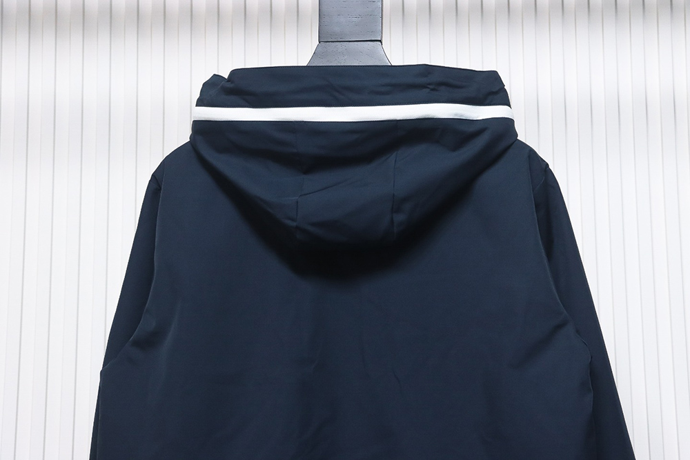 Moncler zip-up hooded jacket