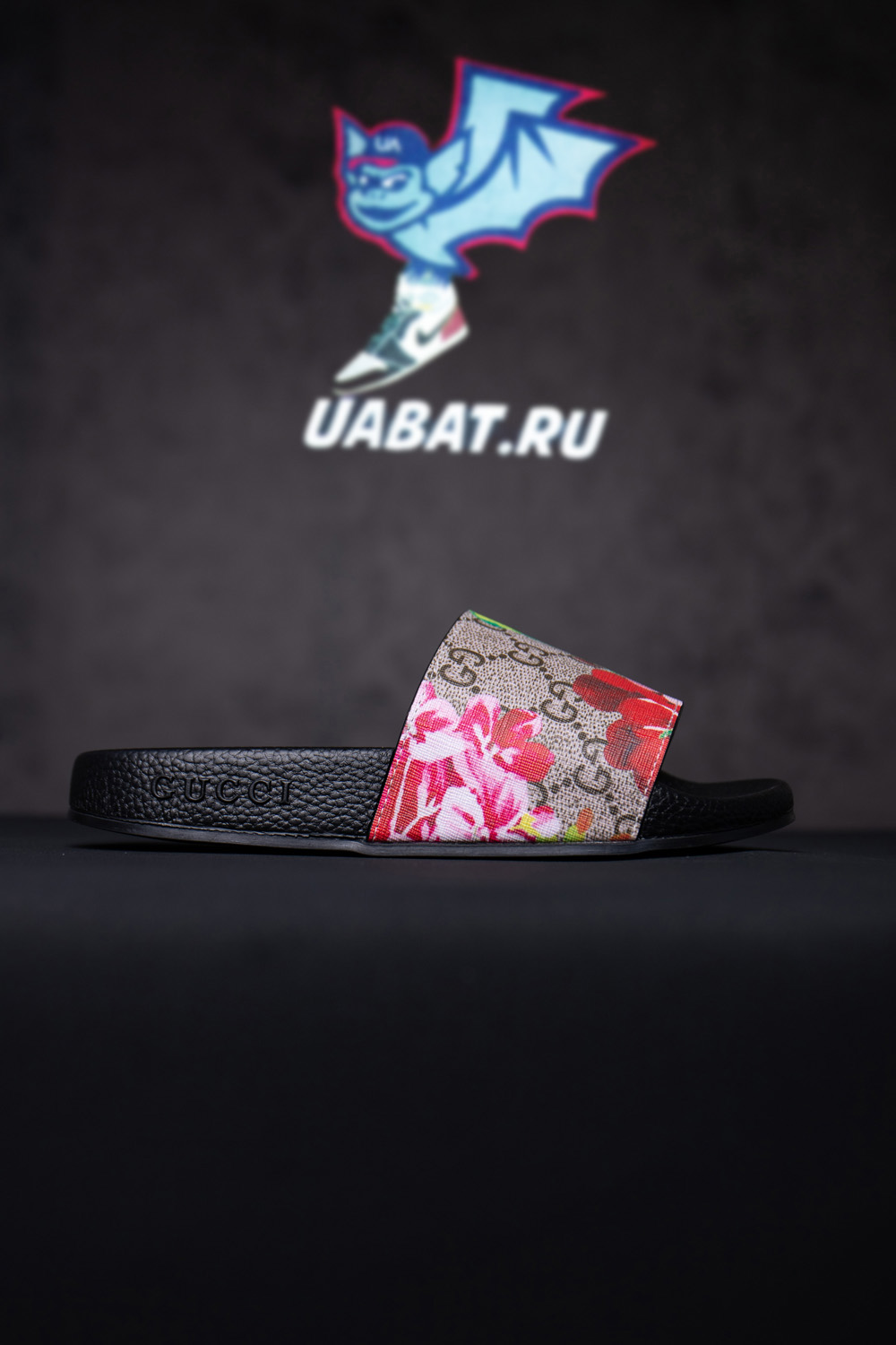 Gucci Floral Slide Sandals