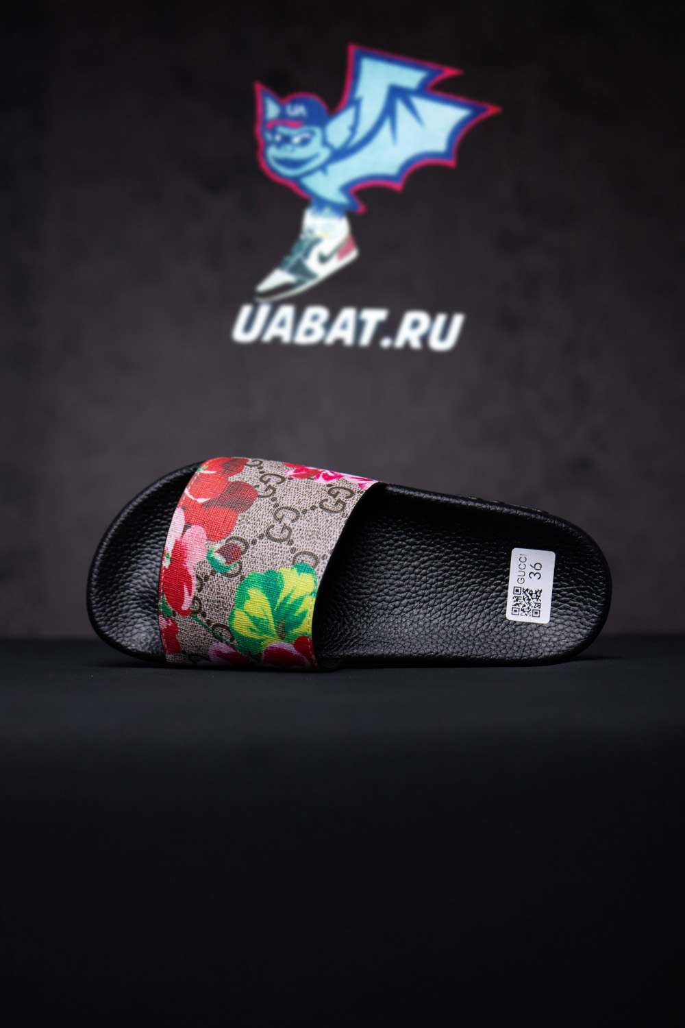 Gucci Floral Slide Sandals