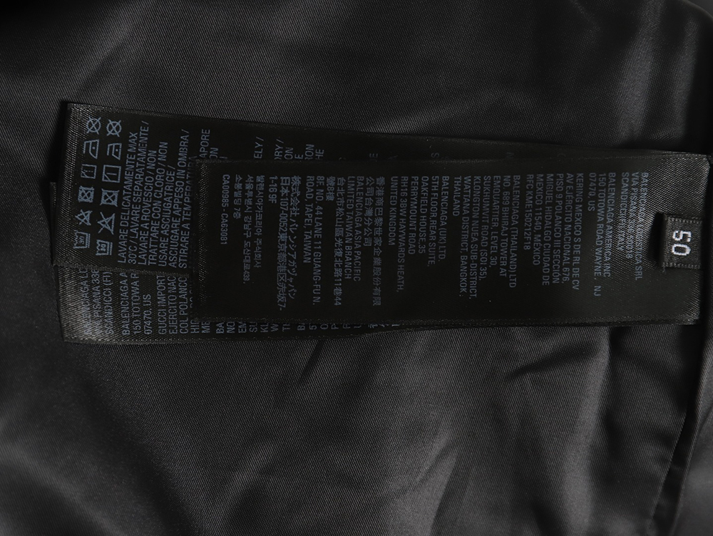 Balenciaga classic cola thin cotton hooded jacket