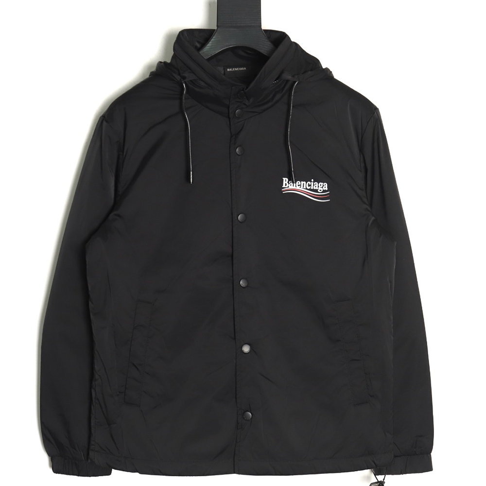 Balenciaga classic cola thin cotton hooded jacket