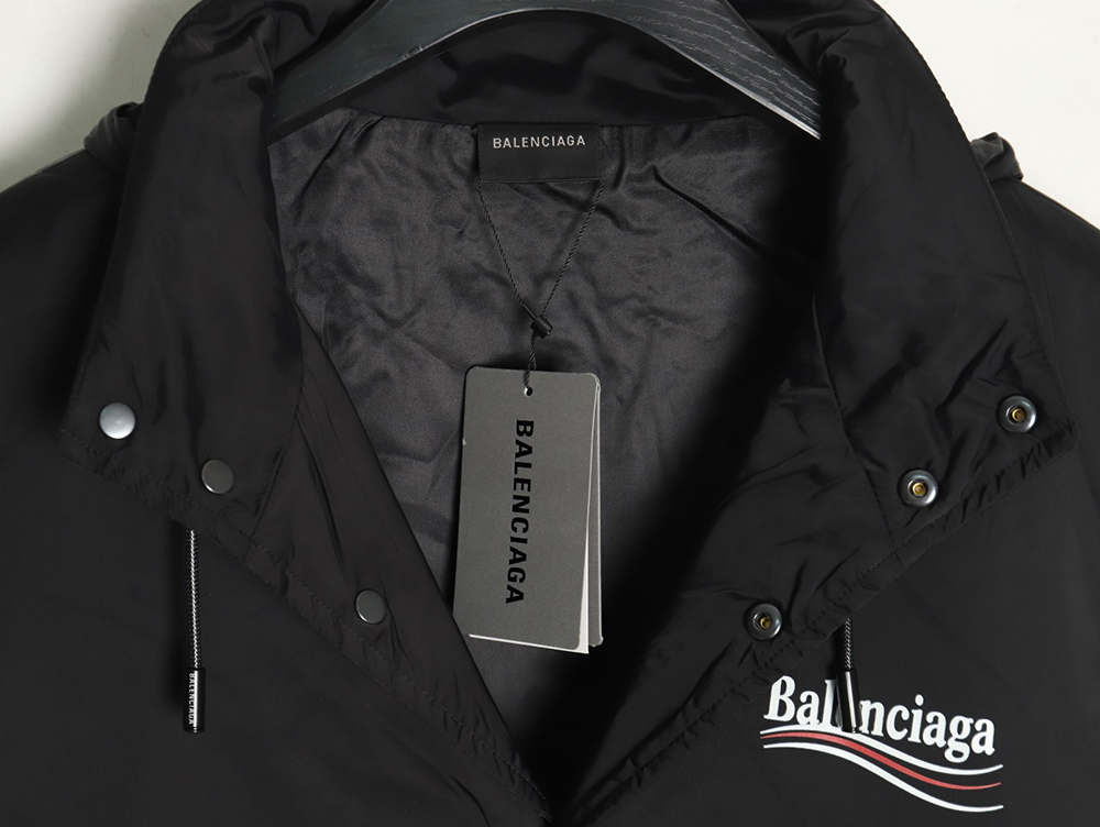 Balenciaga classic cola thin cotton hooded jacket