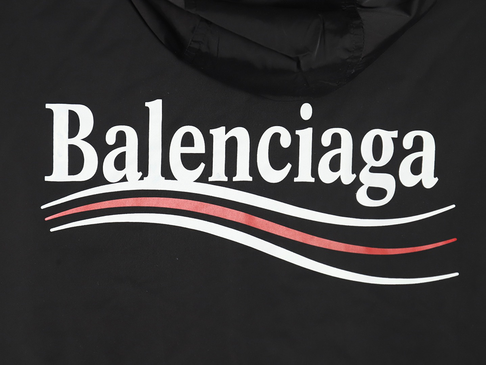 Balenciaga classic cola thin cotton hooded jacket
