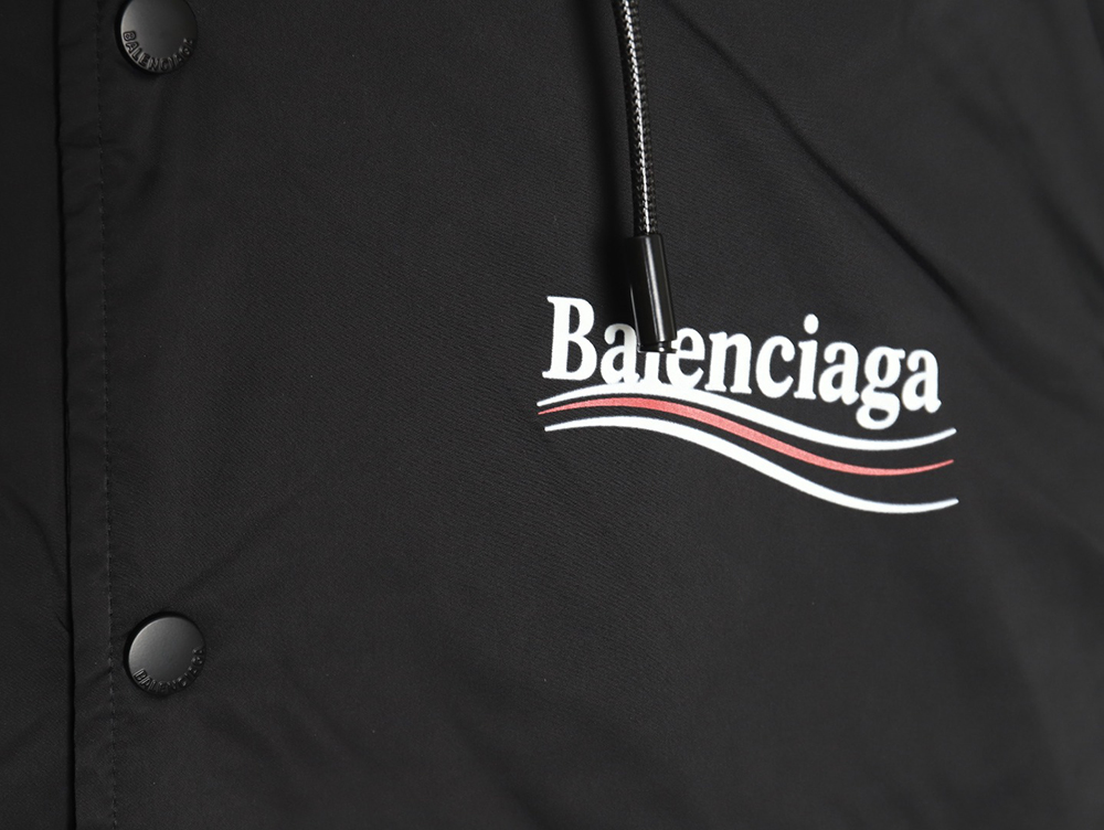 Balenciaga classic cola thin cotton hooded jacket