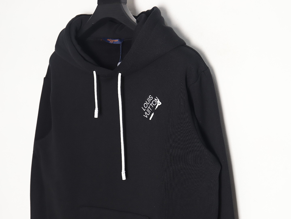 Louis Vuitton pin-embroidered hooded sweatshirt