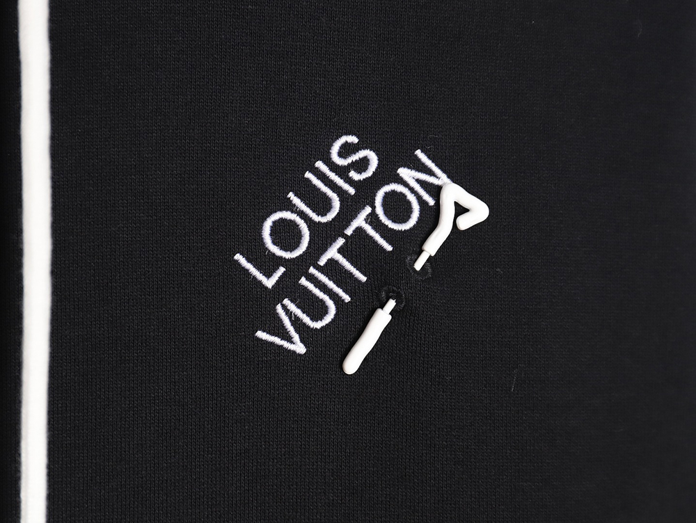 Louis Vuitton pin-embroidered hooded sweatshirt