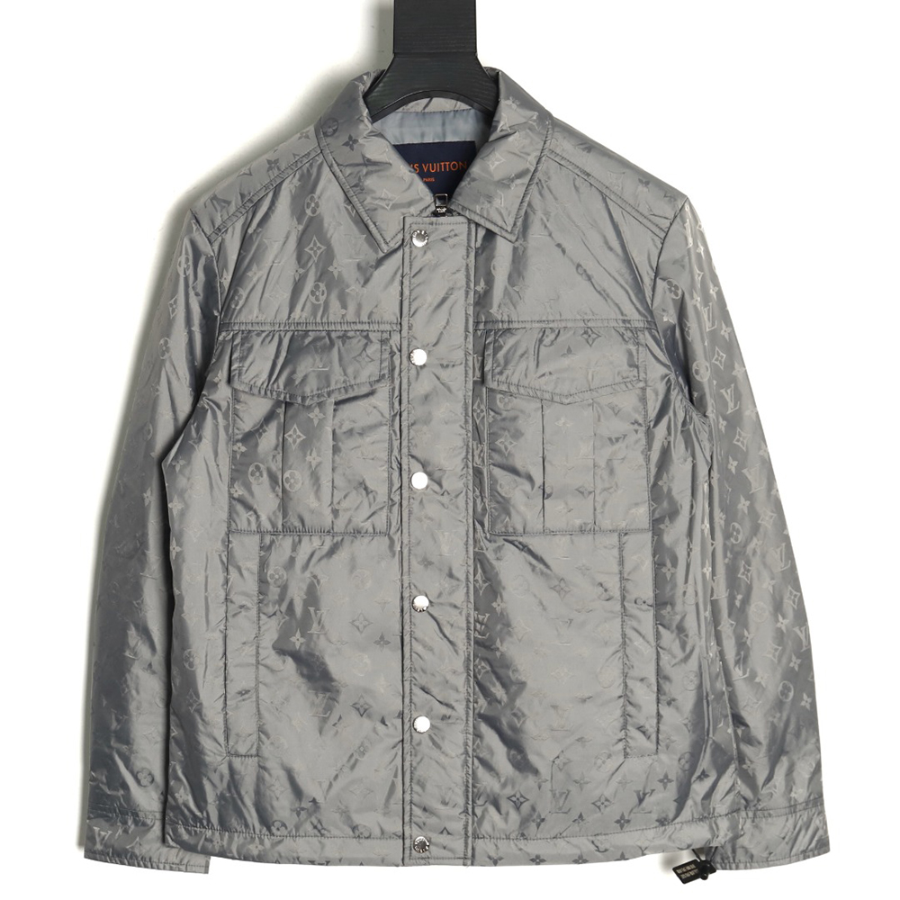 Louis Vuitton double pocket presbyopia thin cotton jacket
