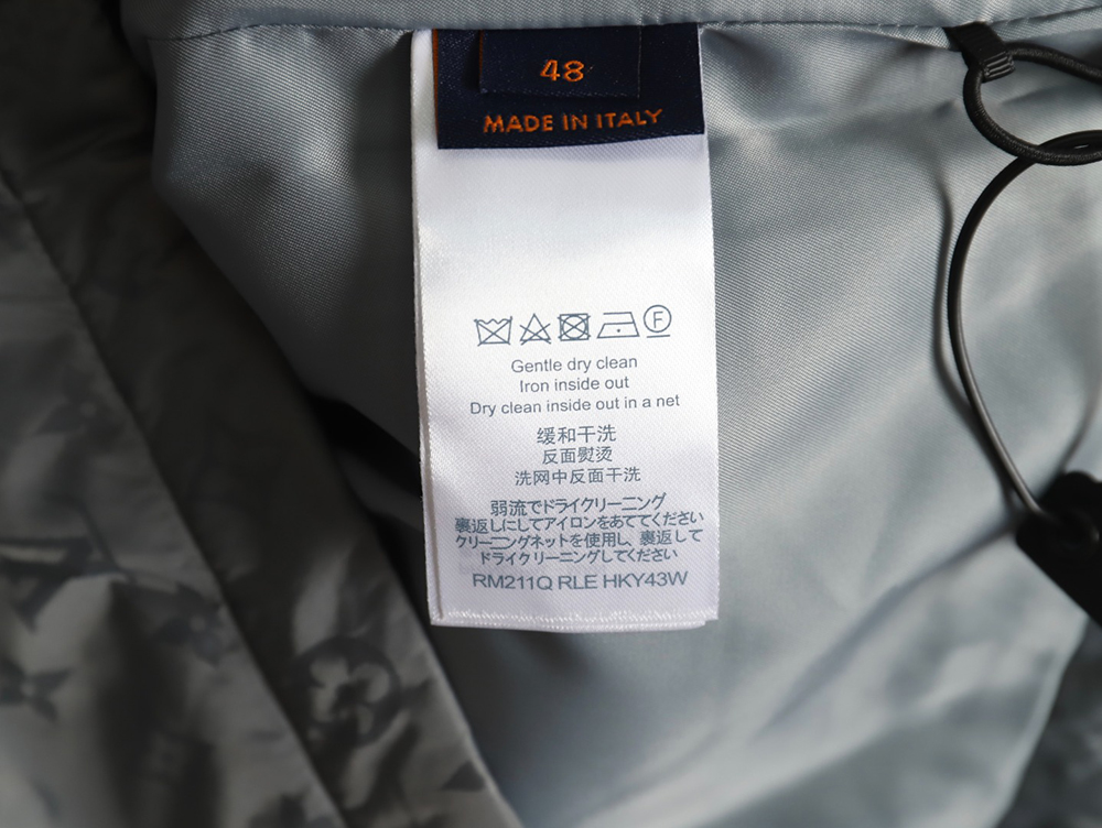 Louis Vuitton double pocket presbyopia thin cotton jacket