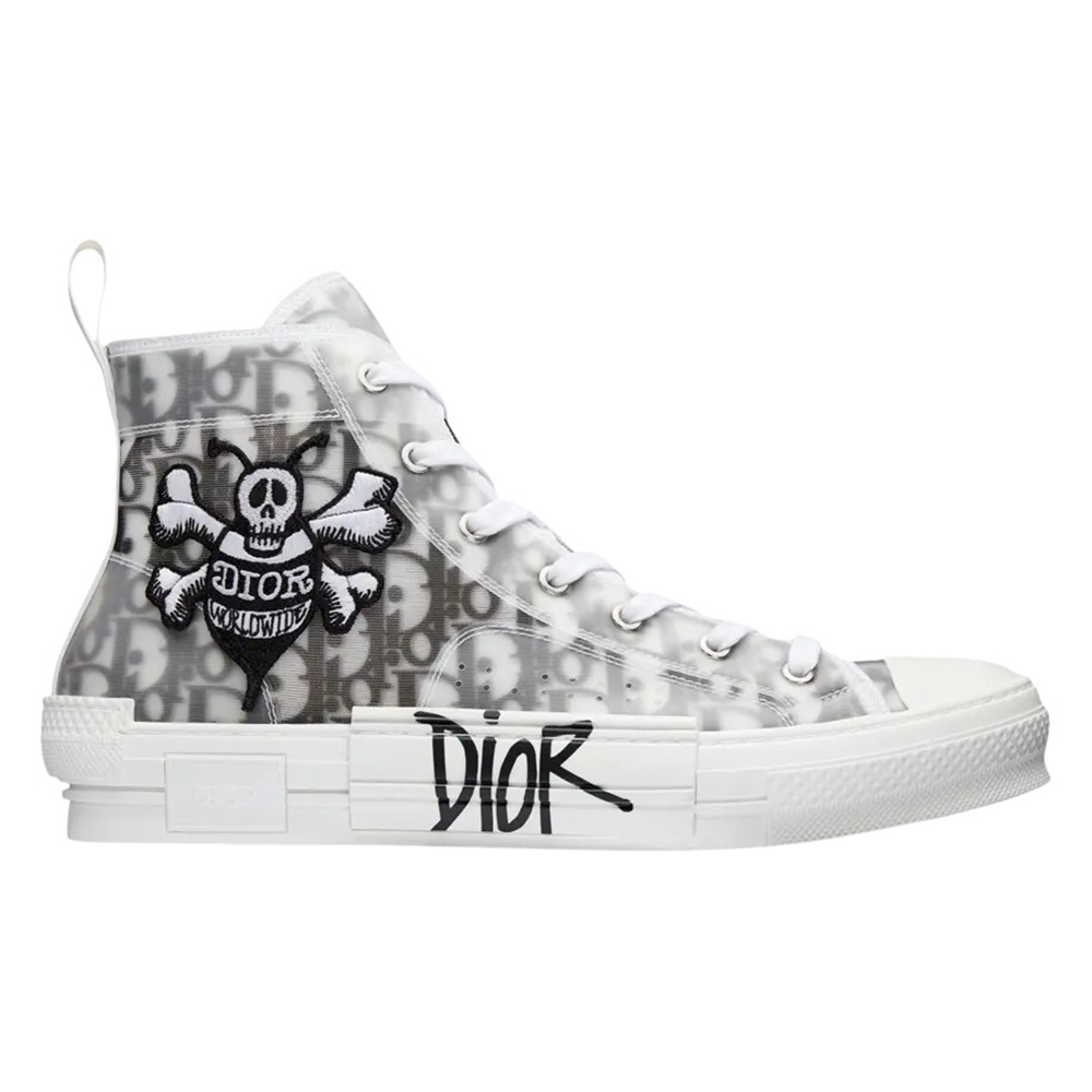 Dior B23 High ''Dior Oblique - Shawn Bee Embroidery Patch''
