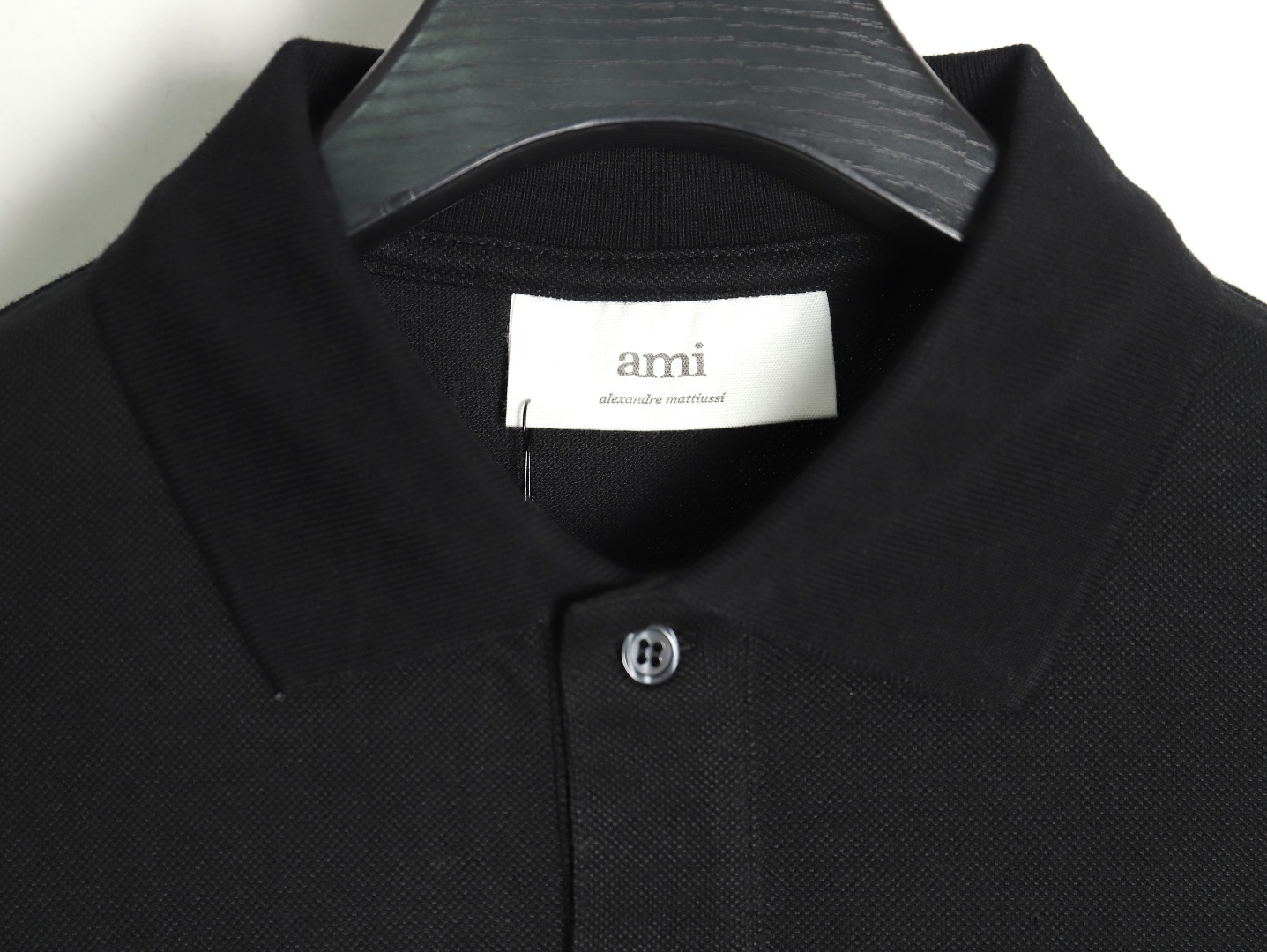 Ami Paris love lapel long-sleeved T-shirt TSK1